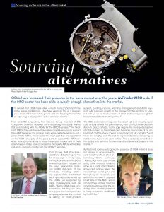 An article in a newsletter about sourcing alternatives.